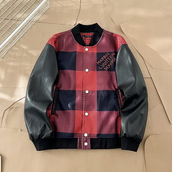 Louis Vuitton Baseball Jacket Mens ID:20240912-56